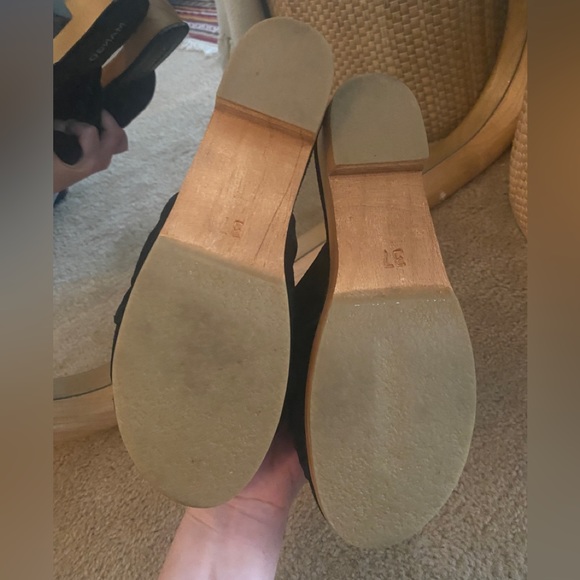 Mango Wooden Platform Sandals - Picture 4 of 6